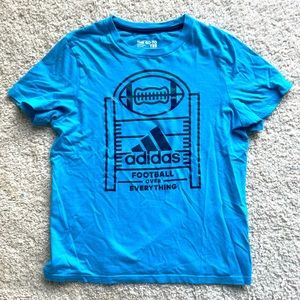 NWOT Boys Blue Adidas “The Go-To Tee”